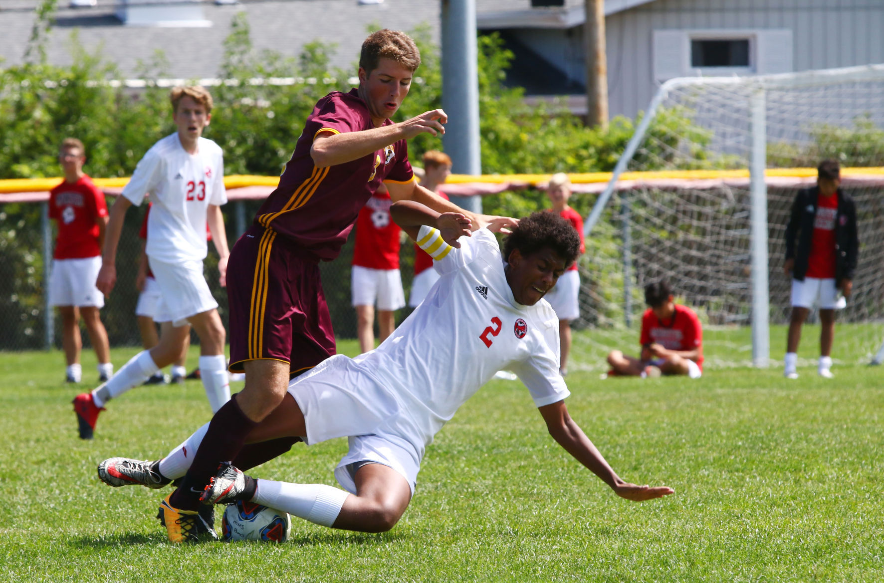 Chesterton at Munster boys soccer
